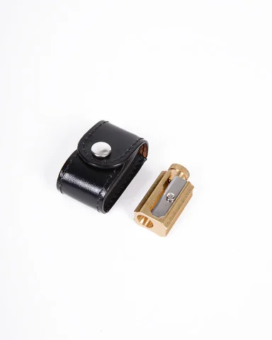 Brass Pencil Sharpener