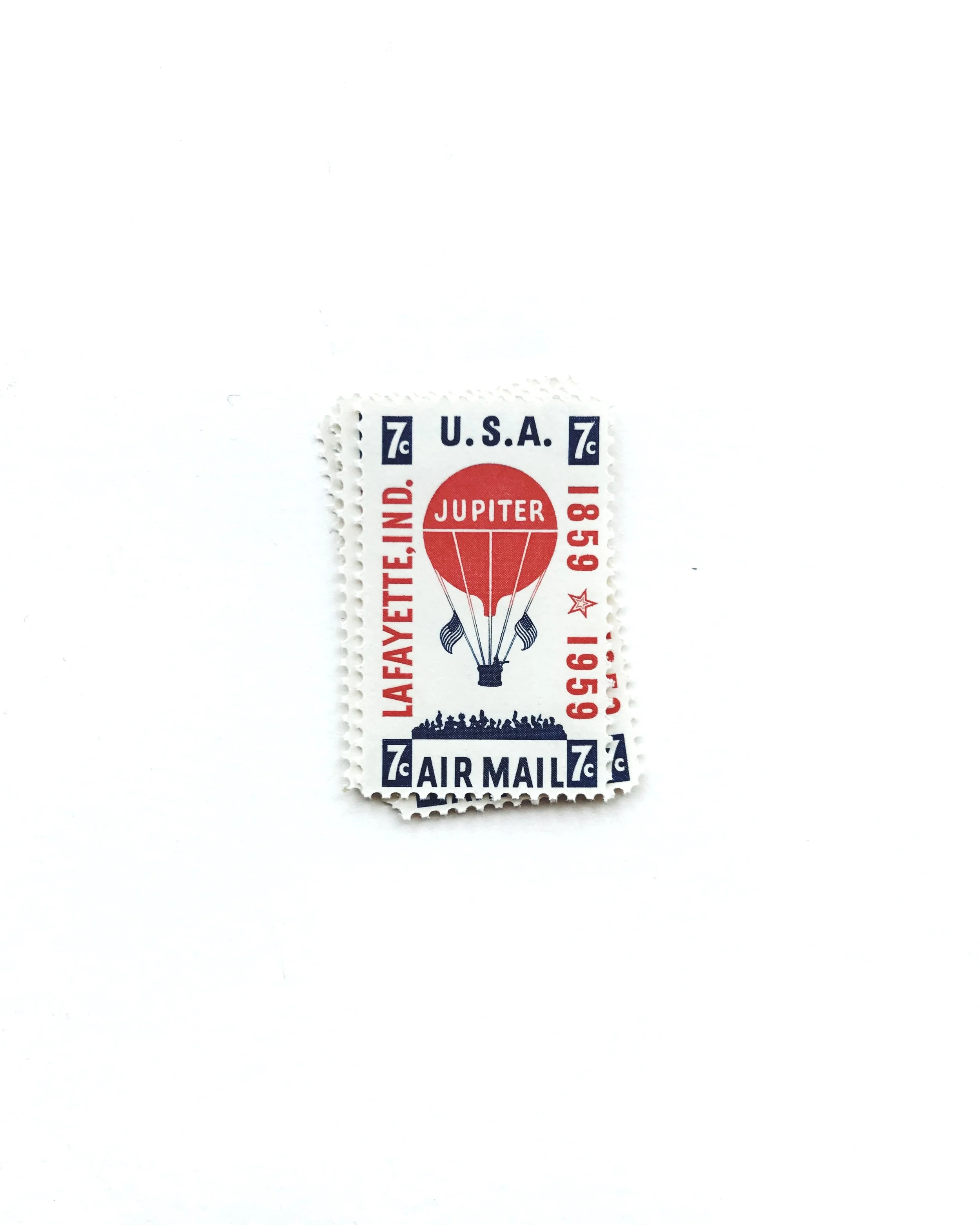 Airmail Balloon Jupiter - Set of 5