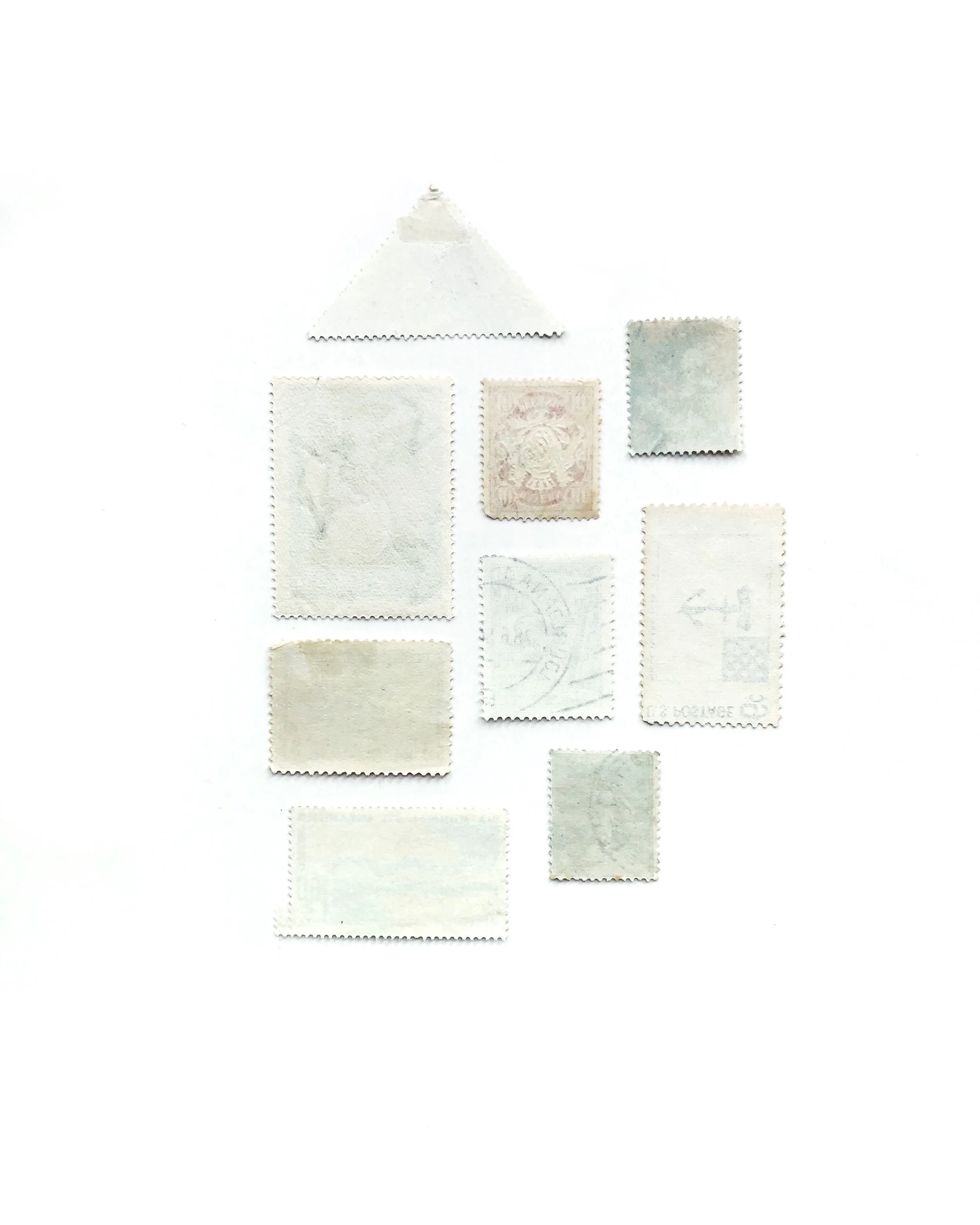 Vintage Postage Surprise - Set of 10