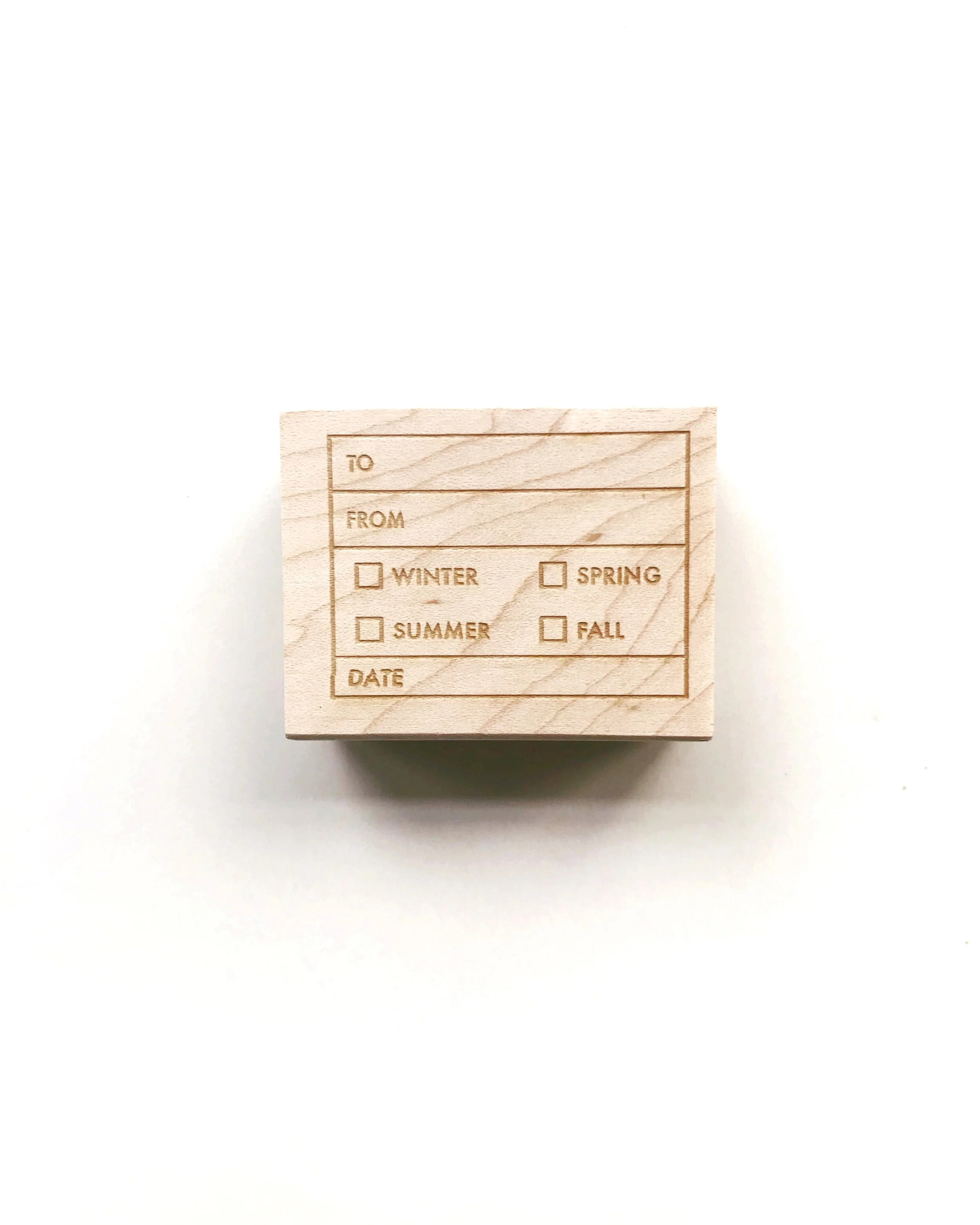 Letterhead Memo Rubber Stamp