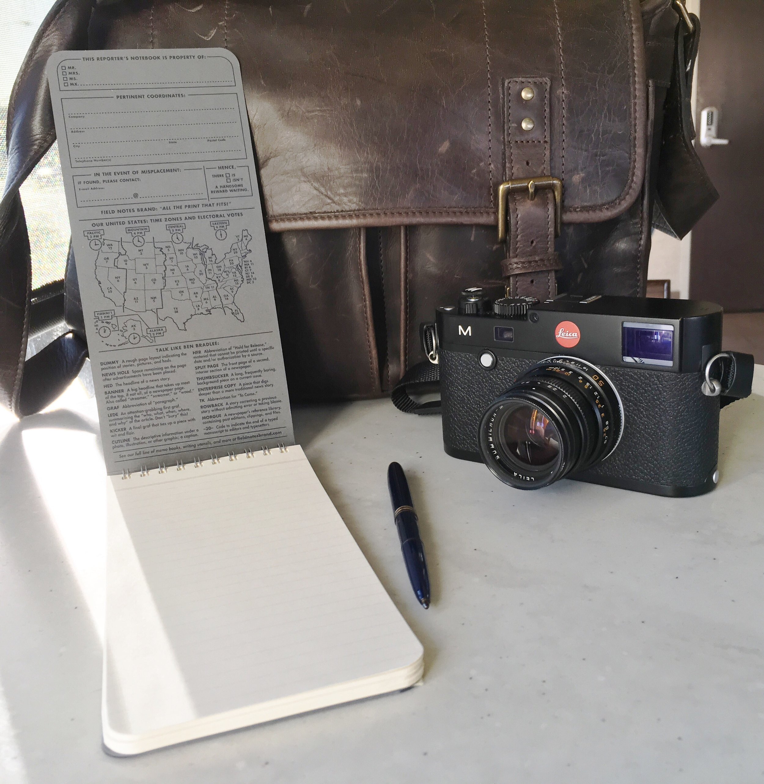 Field Notes Byline