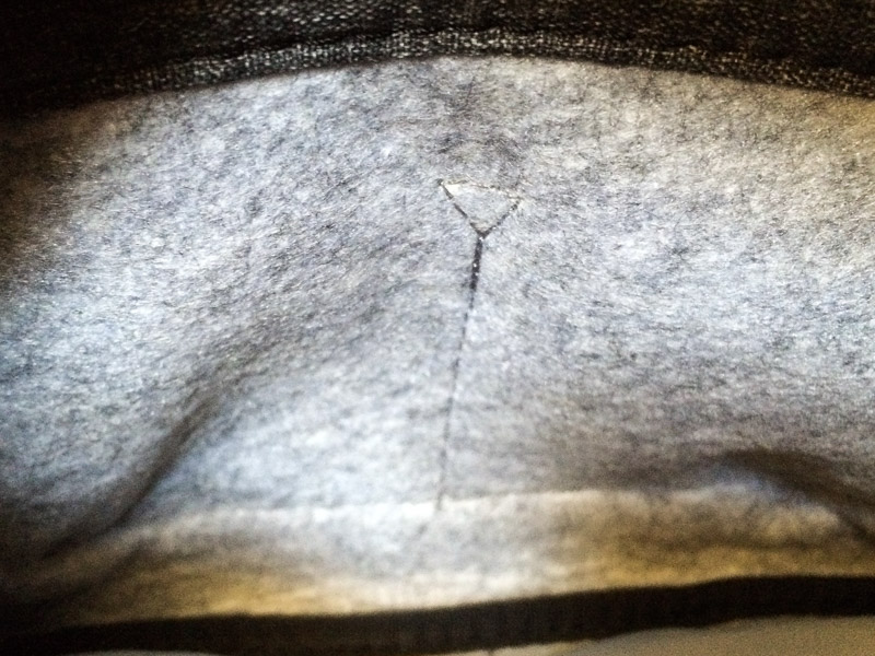 I Removed This Seam