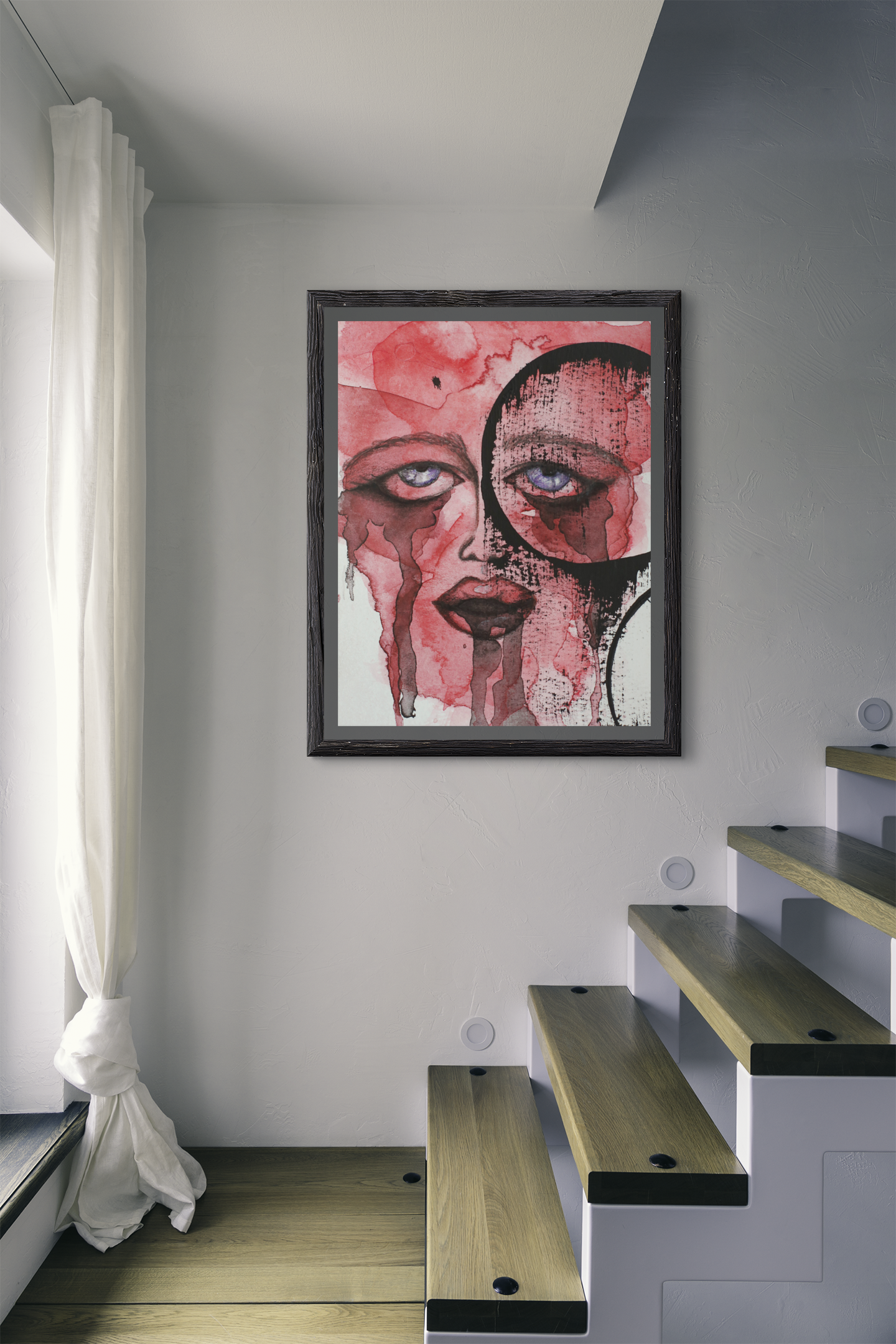 mockup-of-an-art-print-frame-placed-by-an-elegant-staircase-3943-el1.png