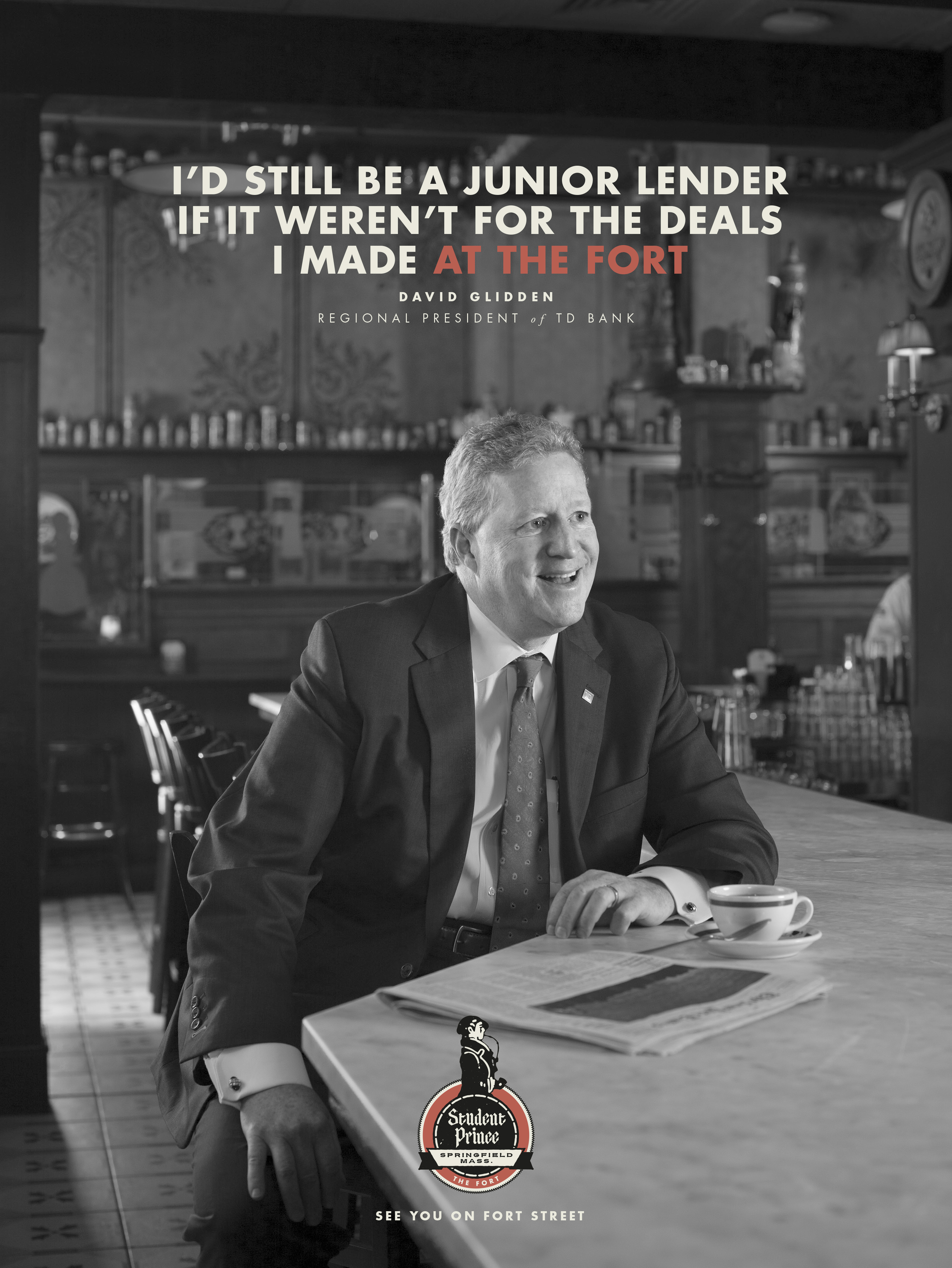 Student Prince and The Fort Print Ad