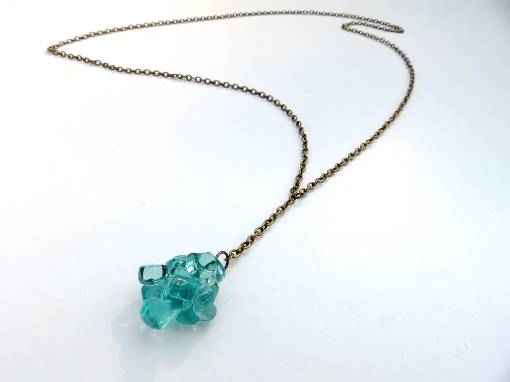 Stream Ice Cluster Necklace