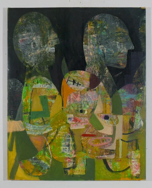 When the Sun is the Moon, 2012, oil on canvas, 30" x 38"