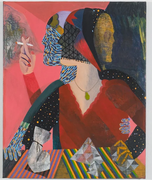 Kooky Karma , 2012, oil on canvas, 24" x 36"