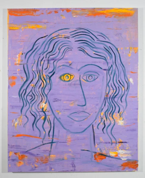 Kate , 2012, oil on canvas, 60.5" x 48"