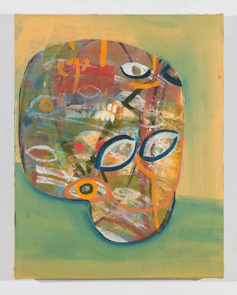 I Am the Noise in Your Head, 2012, oil on canvas, 20" x 16"