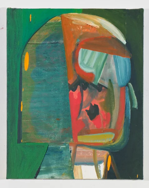 Decoder, 2012, oil on canvas, 20" x 16"