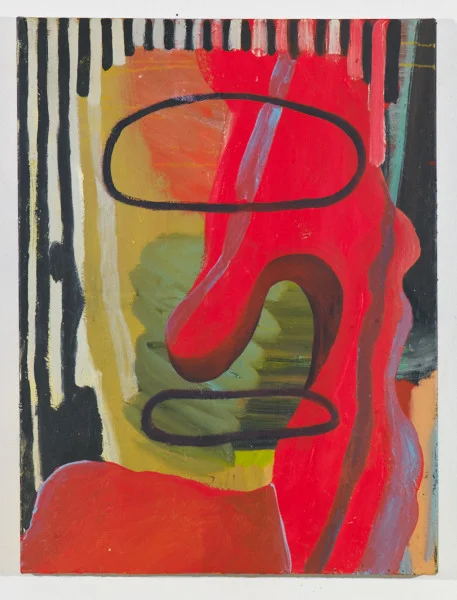 Head # 4, 2012, oil on canvas, 17.5" x 14"