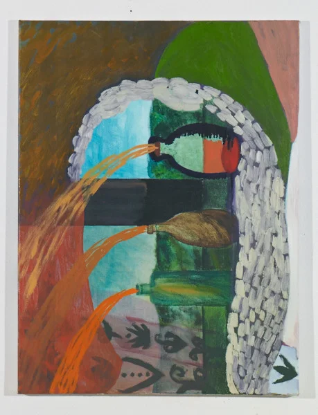 Head # 7, 2012, oil on canvas, 17.5" x 14"