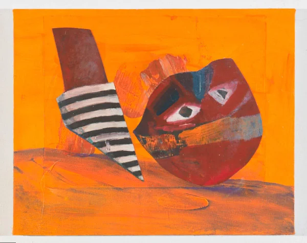 Slow Burn , 2012, oil on canvas, 14" x 17.5"