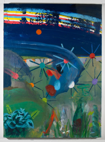 Spring Floods , 2011, oil on canvas, 48" x 36"