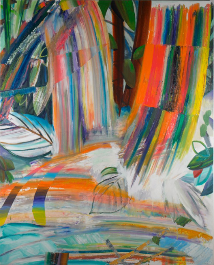 Spring Floods II , 2011, oil on canvas, 60.5" x 48"