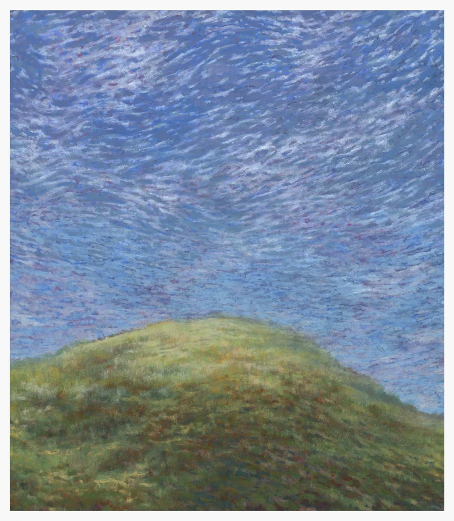 Harpeth Burial Mound, 2006, oil on canvas, 48x42 inches, collection of Sherri and Barry Stowe, Nashville, TN