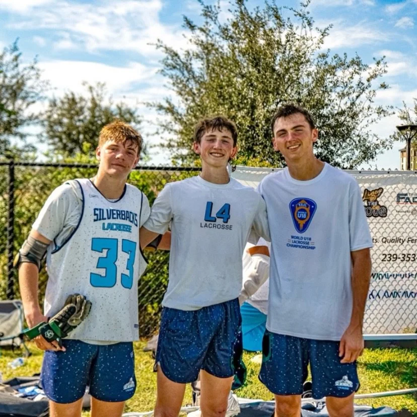 Great weekend for these three 2027 Trinity Shamrocks at PLC with their Silverbacks National Teams! 

Keep up the great work!

#repKYlax