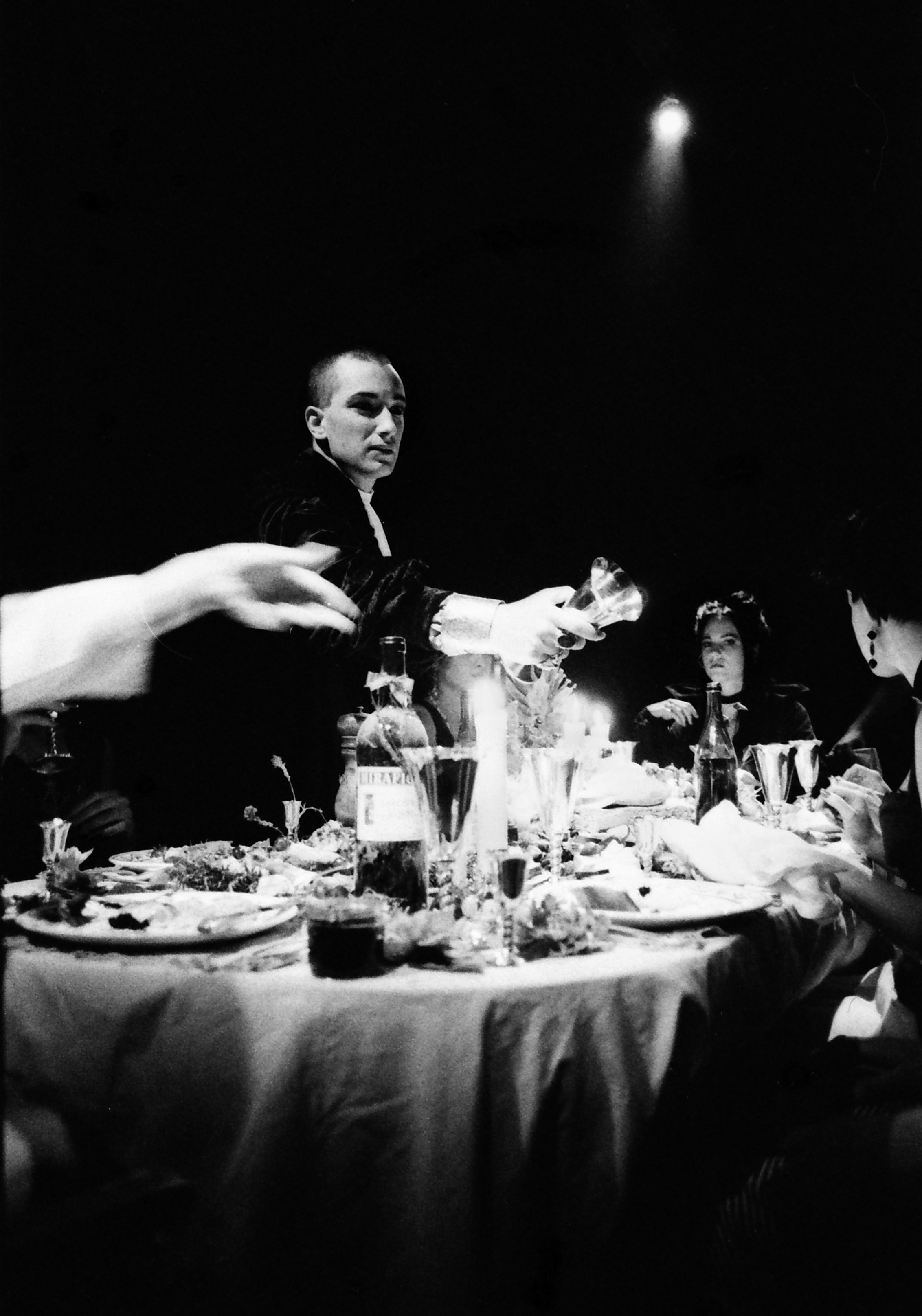 The drama of the undead, Jacob Munz, Geina Toscano (obscured), Melissa Snater, Alexandria MacKay.