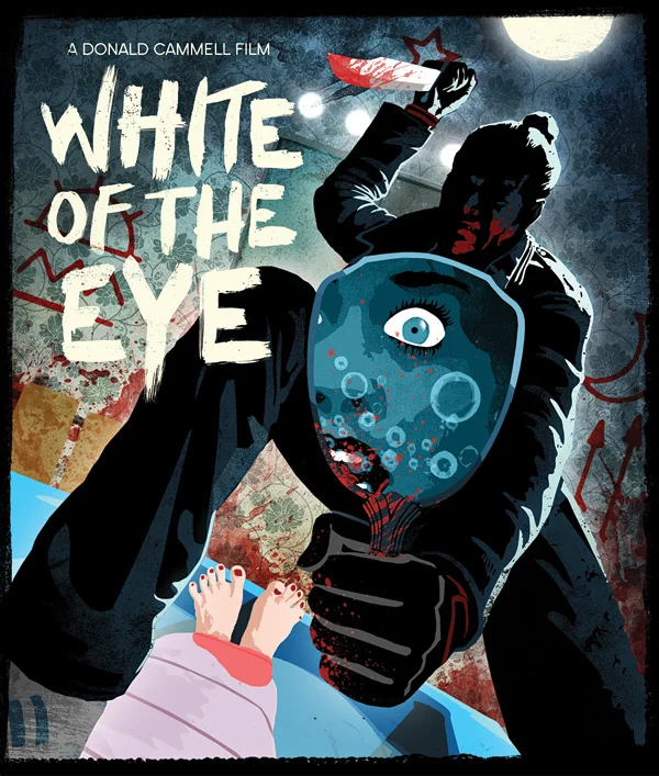Arrow Video's brilliant cover art to the Blu-ray release. 