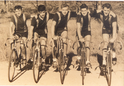 Kangaroo Point Cycling Club Junior Team 1954