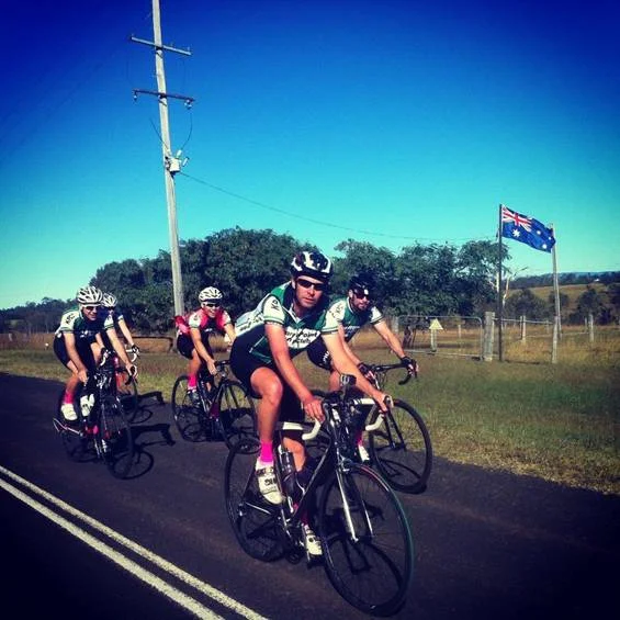 The first section was underway with smiles on faces and many riders list in the moment.