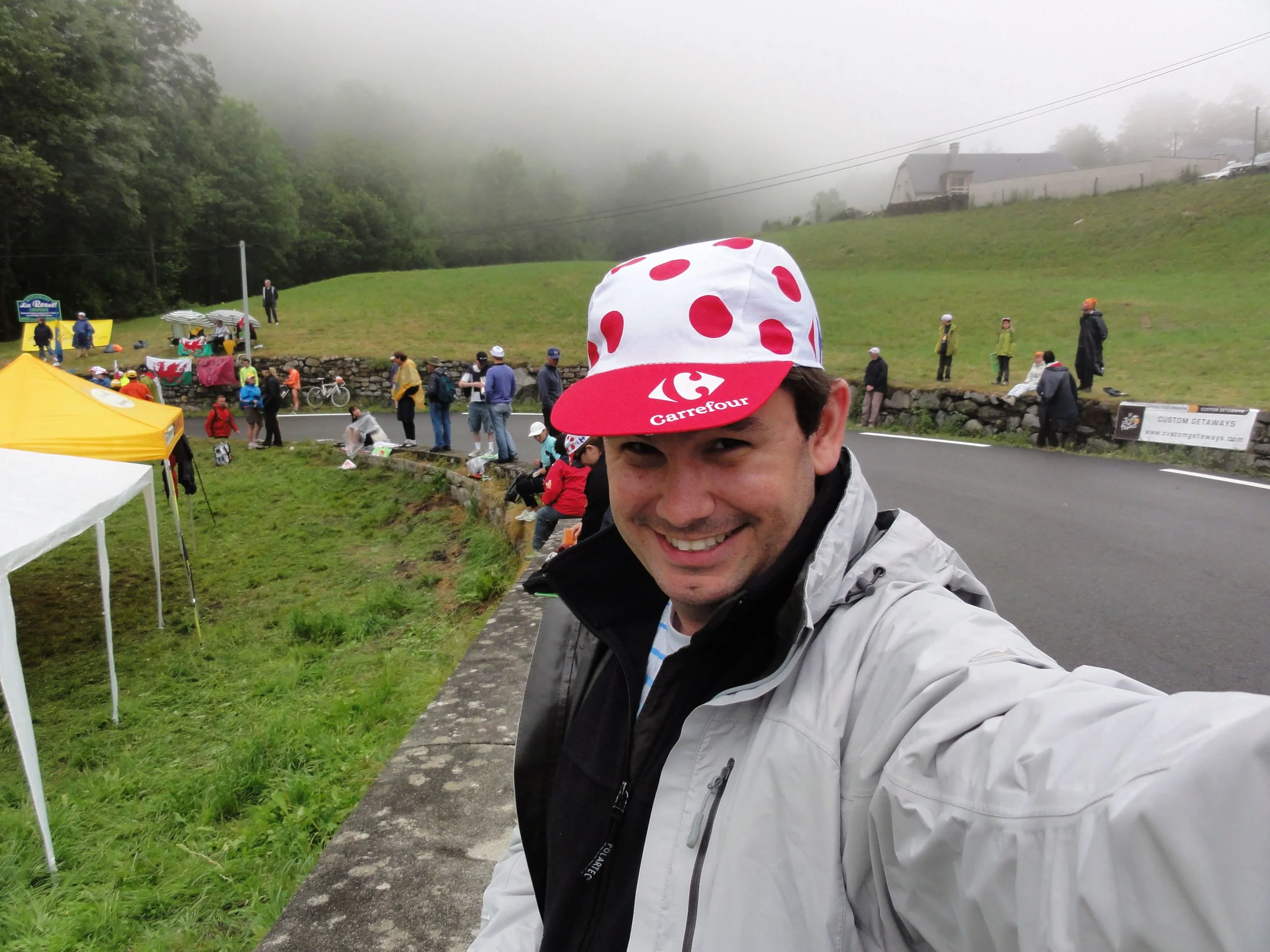 One can never have too many Carrefour casquettes (especially true when your man-crush Tommy Voeckler is the reigning KOM!)