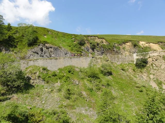 Climbing Col d' Abisque with the Bikestyle Tours GC contenders