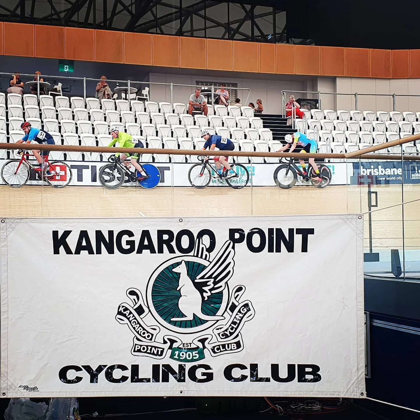 Looking forward to Crit Racing, Track, Sunday Clubbies, Women's only Wednesdays, FriYay's, MTB, Cunningham Classic, sunrises, adventures and the enjoyment of spending time with clubmates over a coffee! Happy New Year and bring on 2021! Message us if your interested in coming along for the ride! #clublife #greenwhiteblack #kangaroopointcc #championsystem #cunninghamclassic #2021