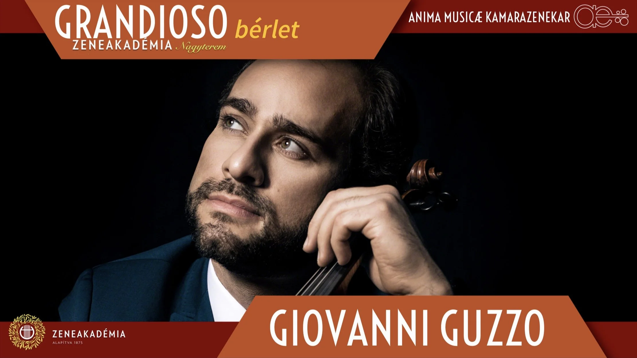 GRANDIOSO bérlet/1 - Giovanni GUZZO és az Anima Musicae 