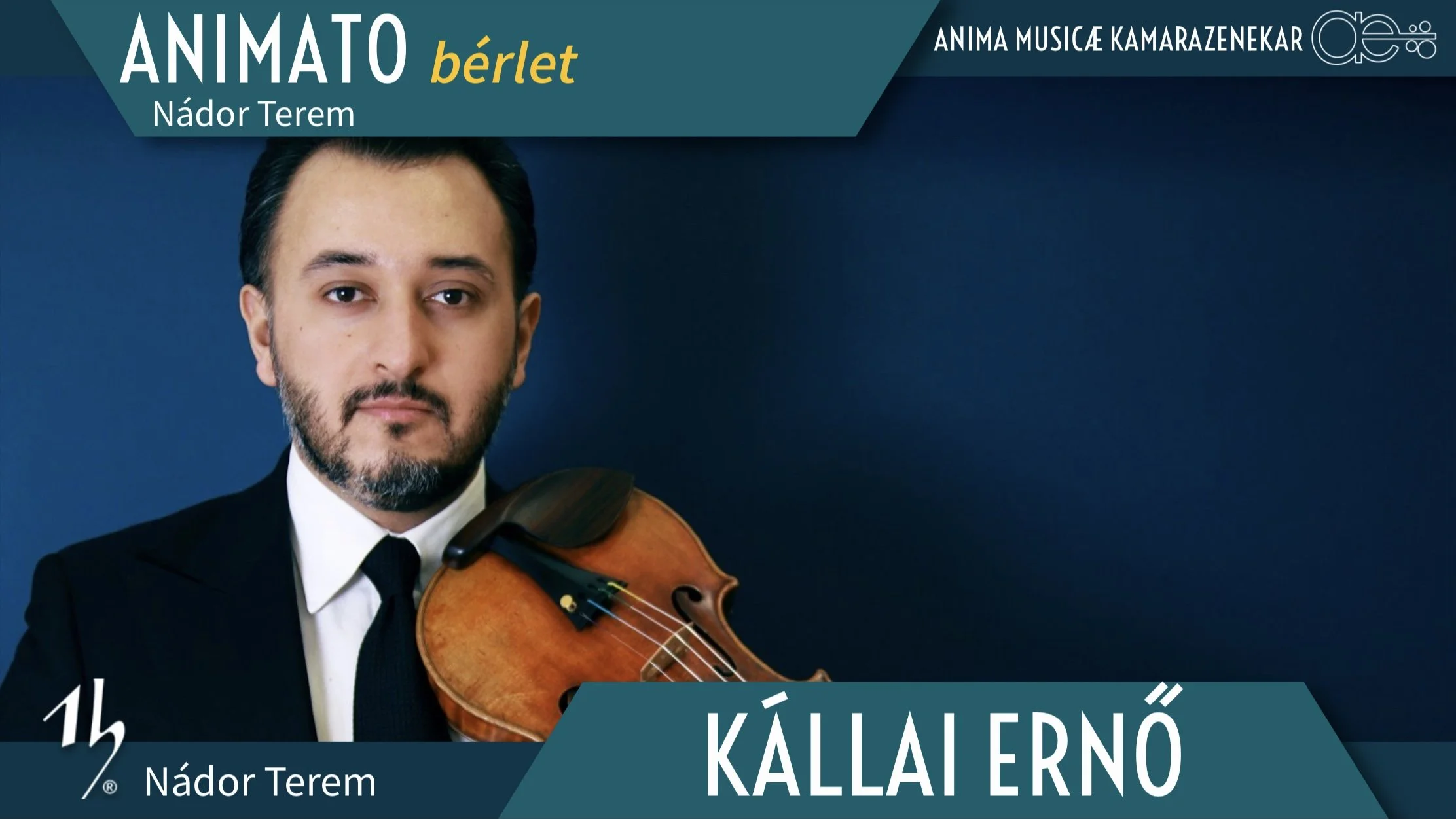 ANIMATO bérlet - 2 | KÁLLAI Ernő és az Anima Musicæ