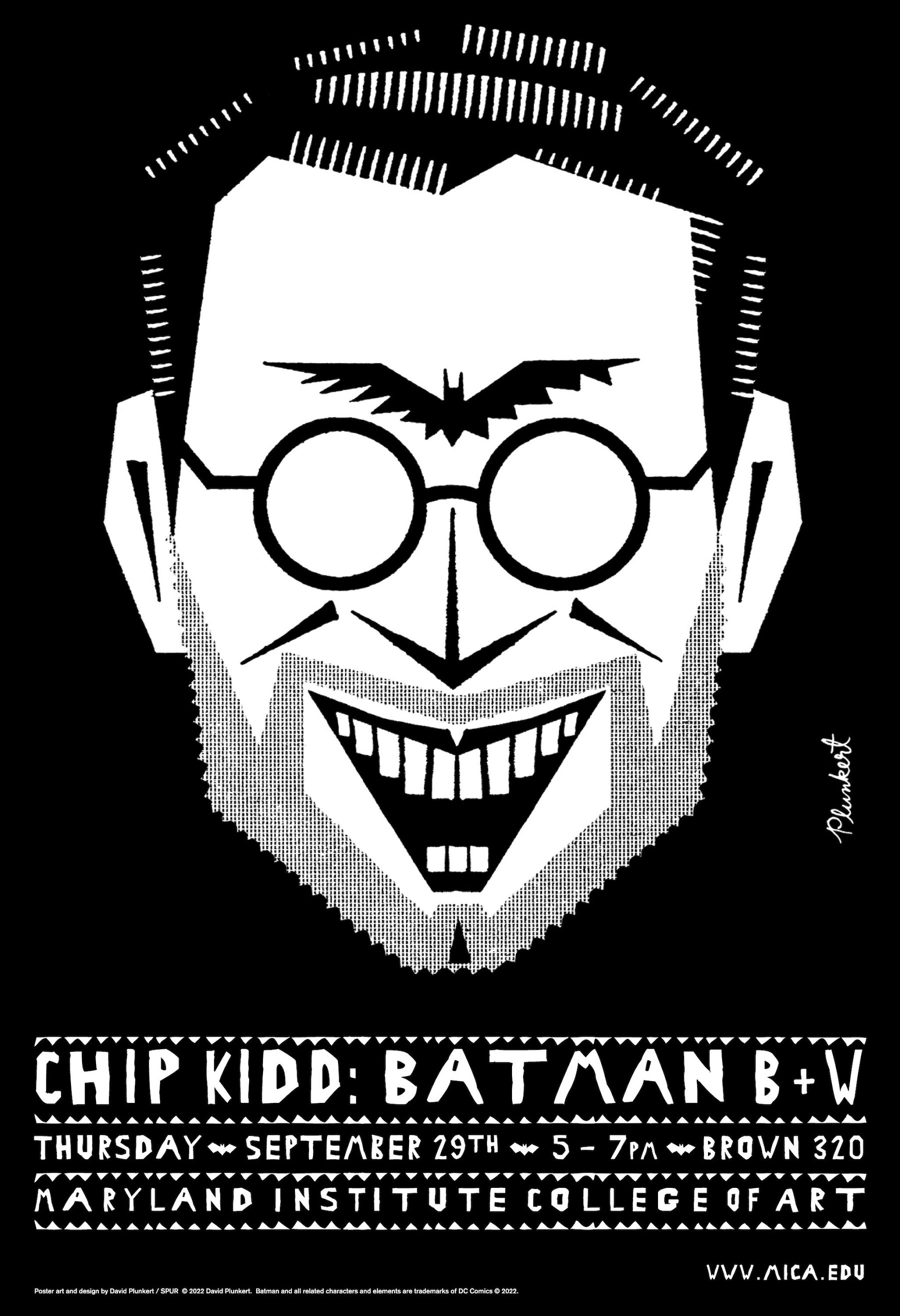 Chip Kidd Batman B&W (Chip) — Spur Design