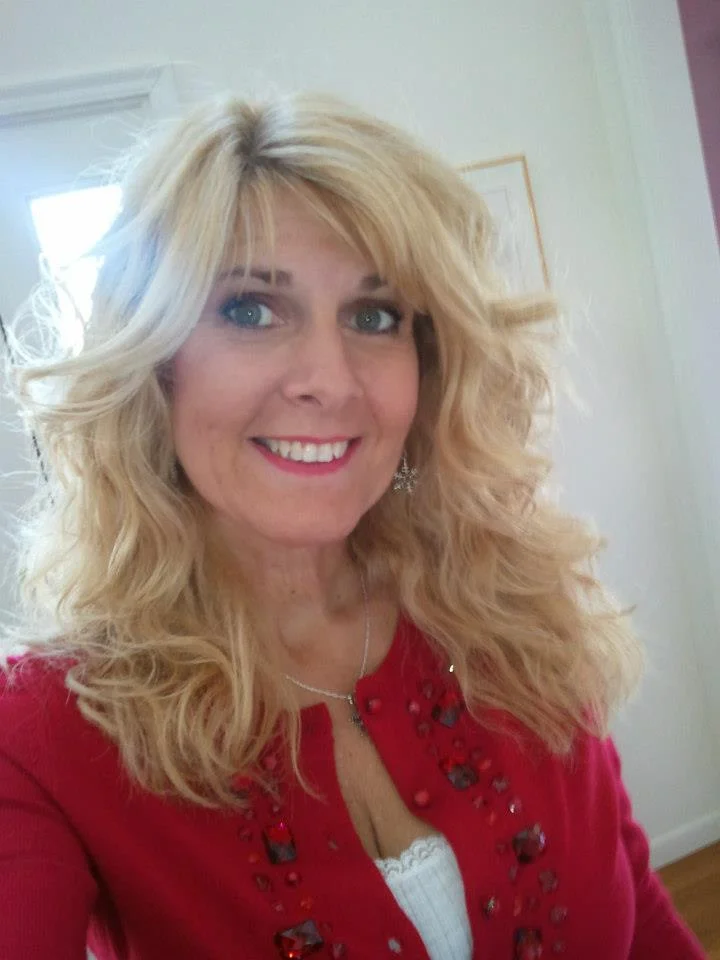 All dressed in red for the Valentine's signing