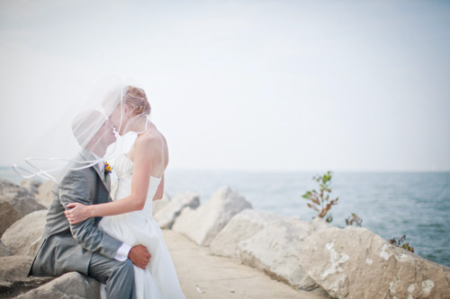 Ohio Lake Erie Wedding