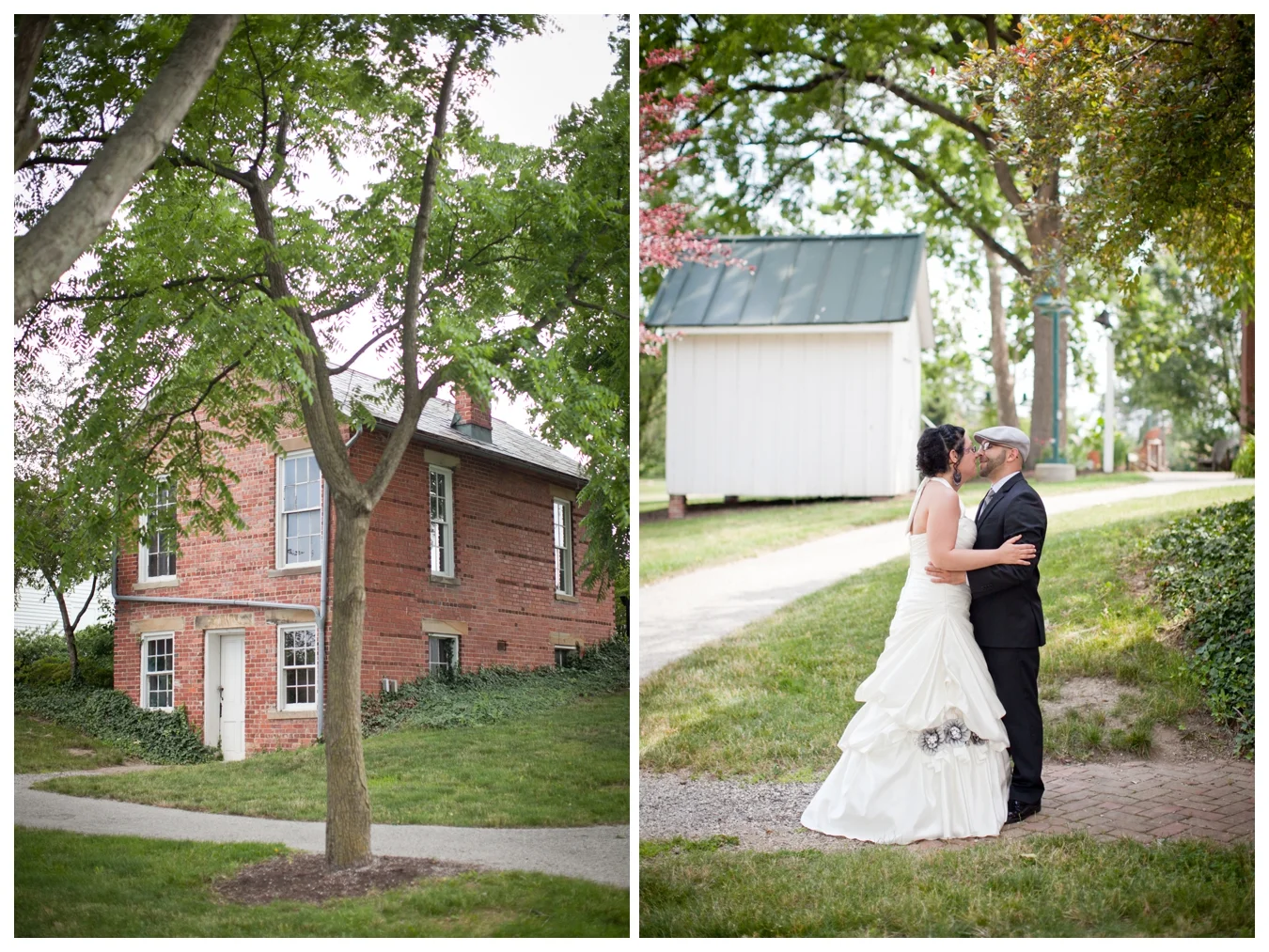 Columbus Ohio Wedding Photographer Film Photography Everal Barn Westerville