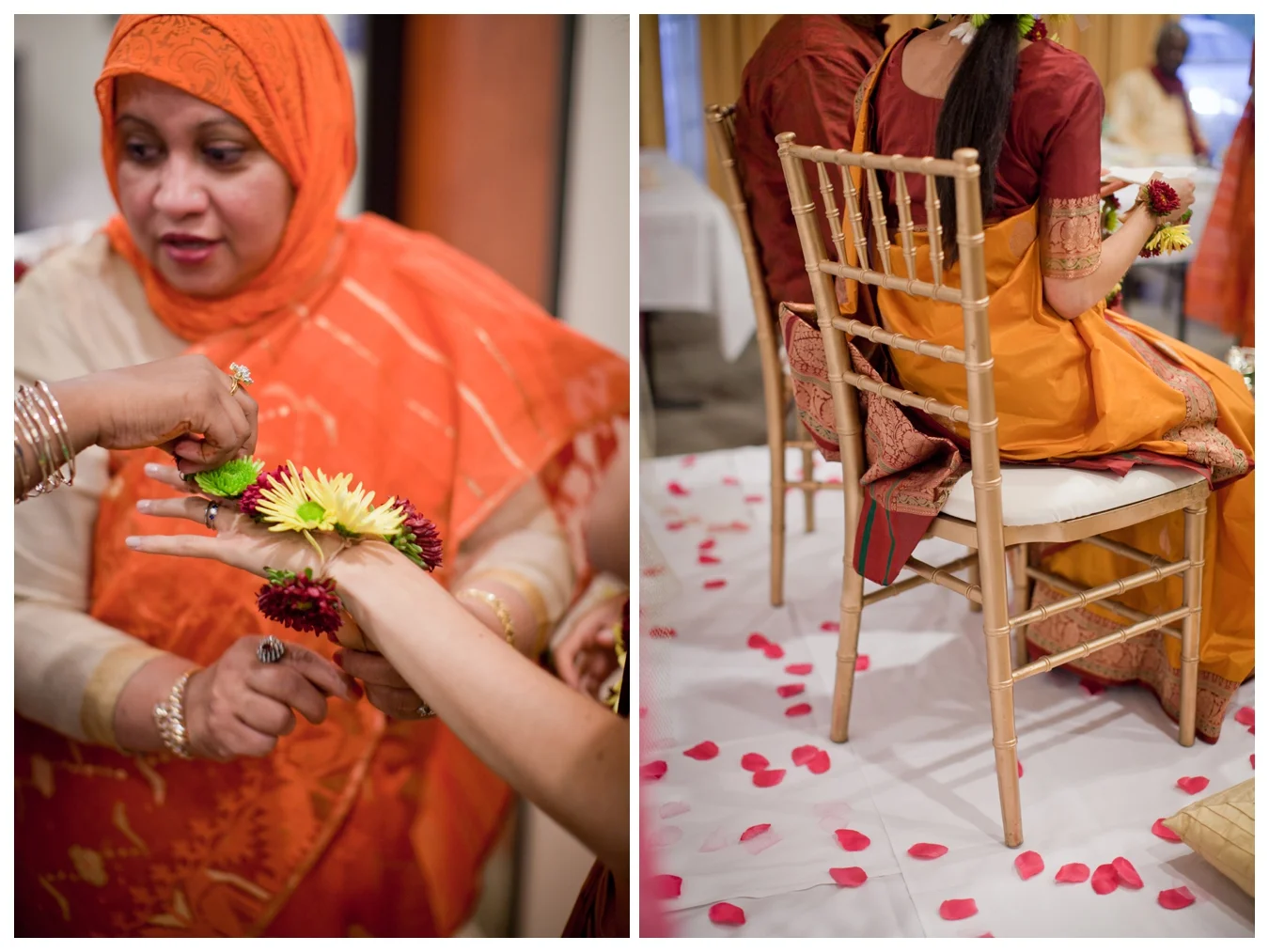 Indian and Greek Wedding Columbus Ohio Fine art wedding photography lily glass photography henna sari