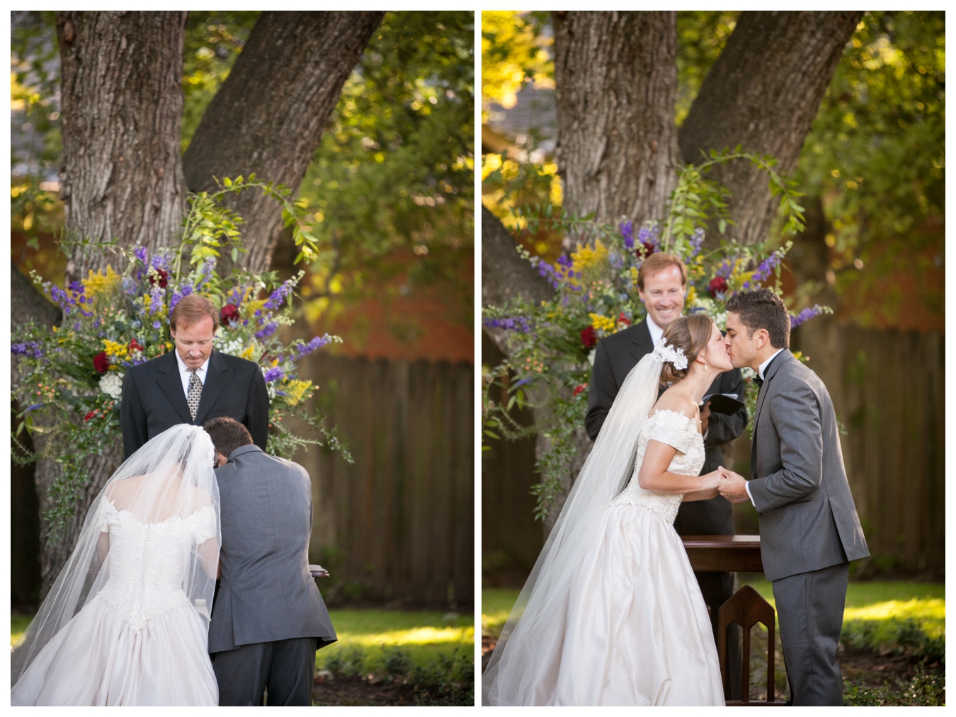 Southern Backyard Wedding | Lily Glass Photography