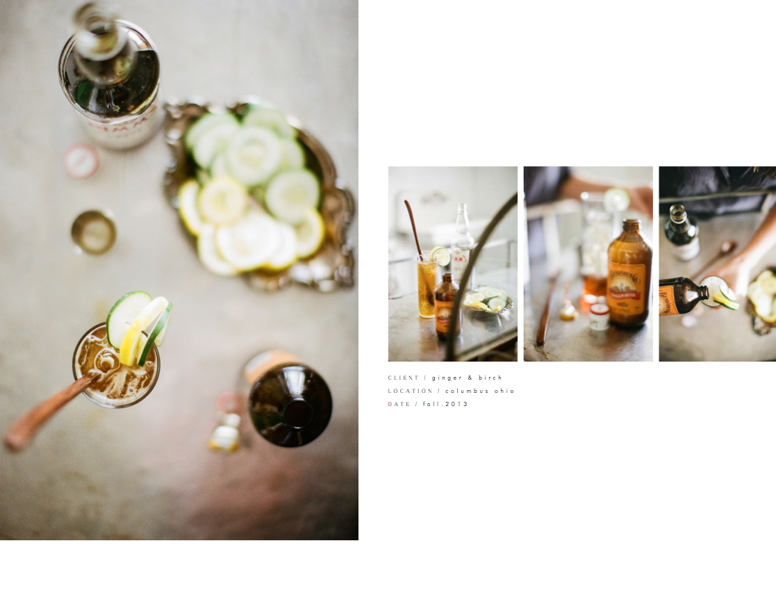 lily glass lookbook by Ginger + Birch