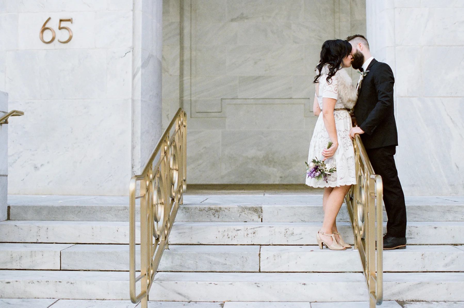 Courthouse Wedding Inspiration Shoot | styled by All Together Now image by Lily Glass