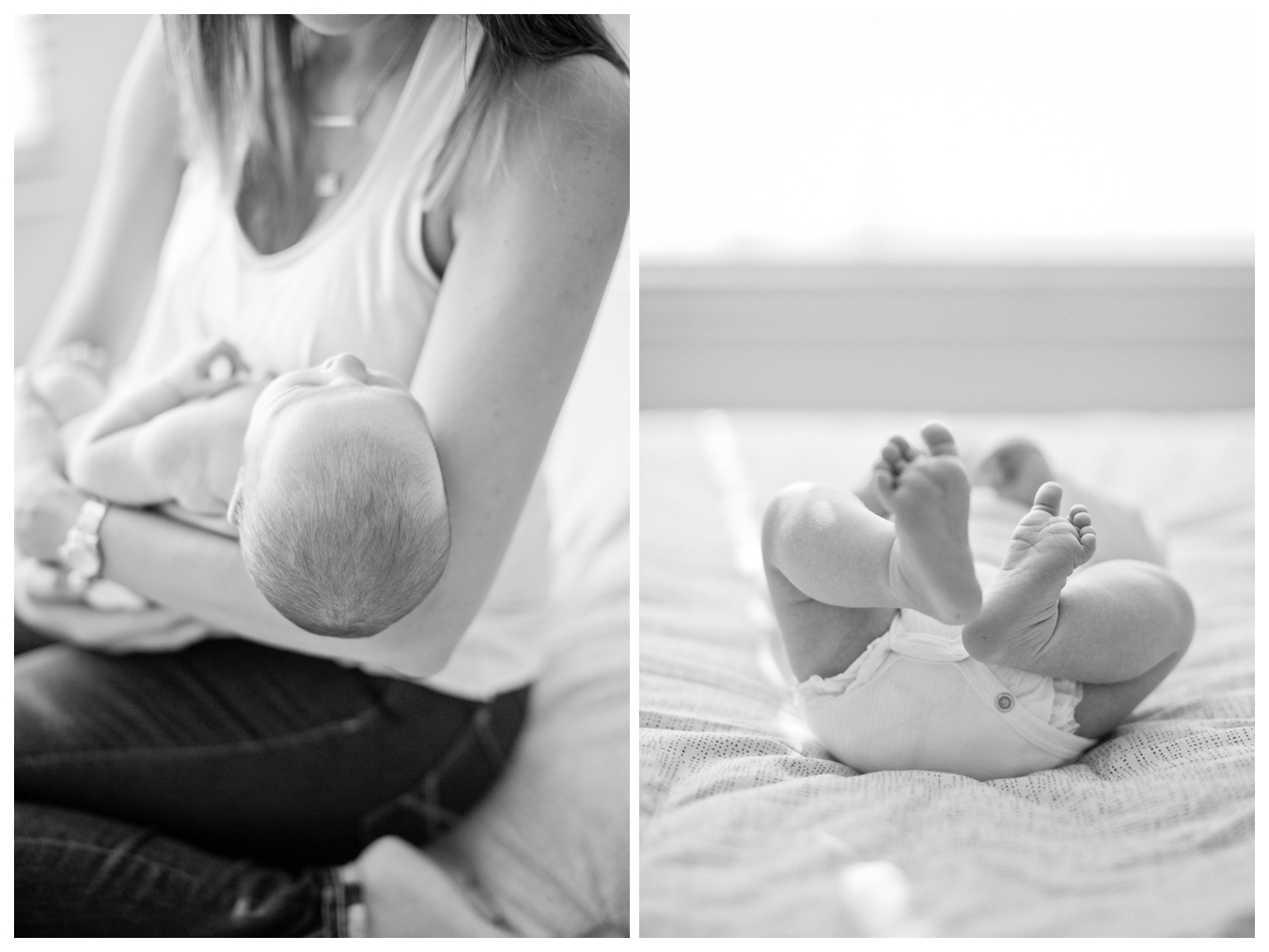 Lifestyle Newborn Portraits | lily glass, los angeles