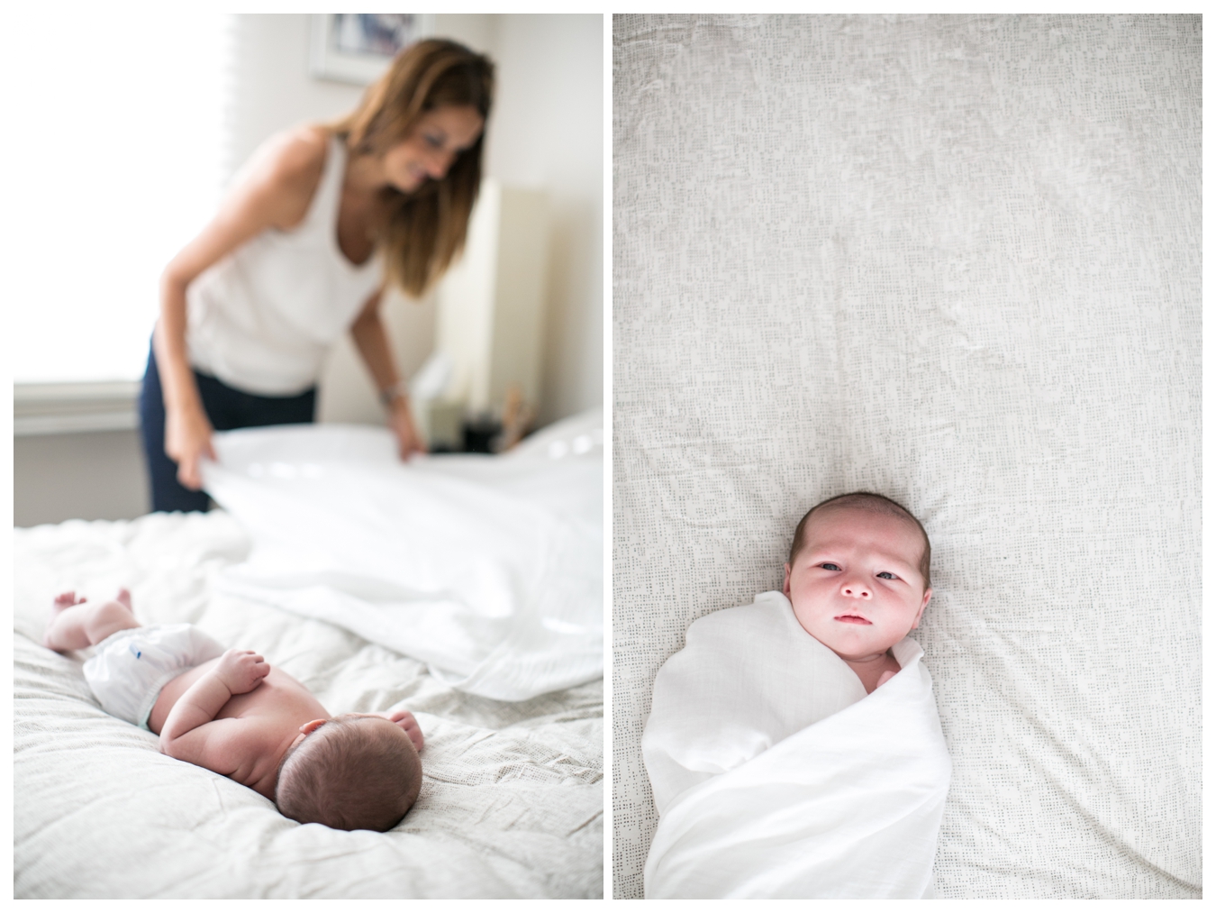 Lifestyle Newborn Portraits | lily glass, los angeles