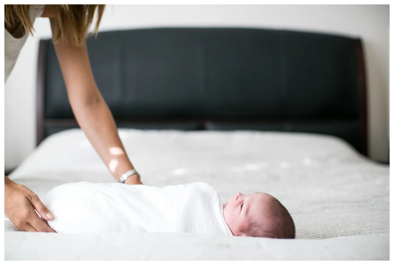 Lifestyle Newborn Portraits | lily glass, los angeles