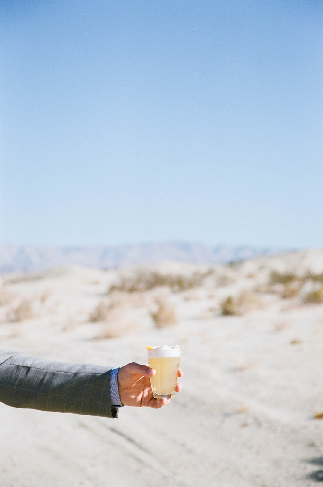 palm springs desert cocktail by ginger + birch | image by lily glass