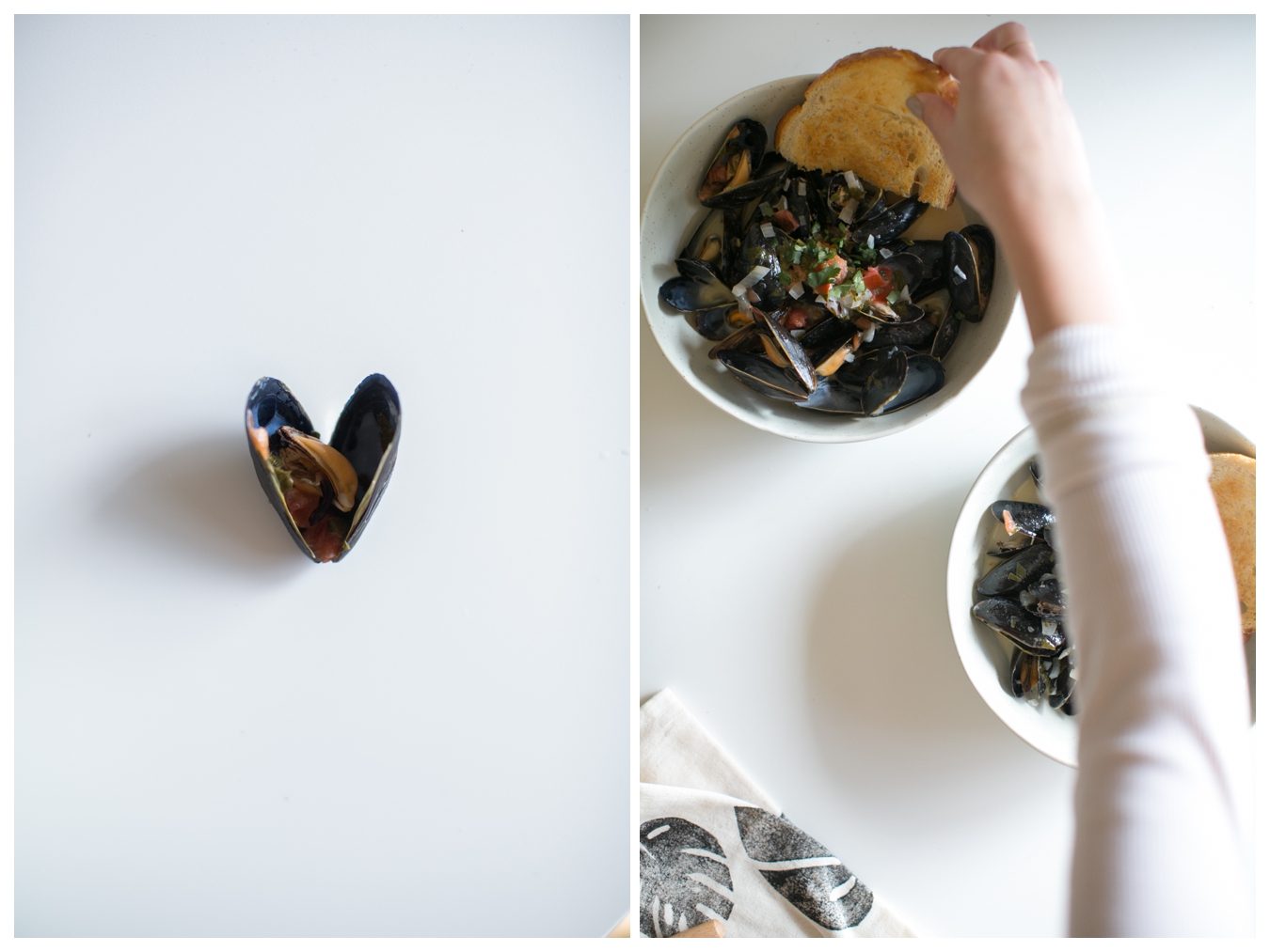 romantic meal at home | lily glass for almost makes perfect