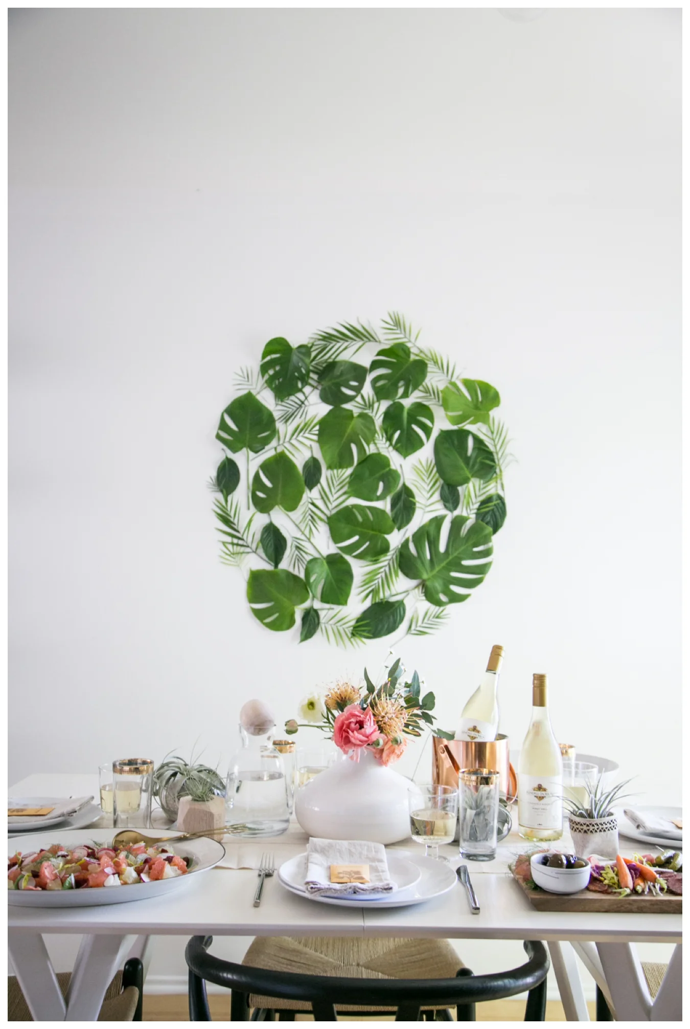 lily glass for almost makes perfect | spring table setting