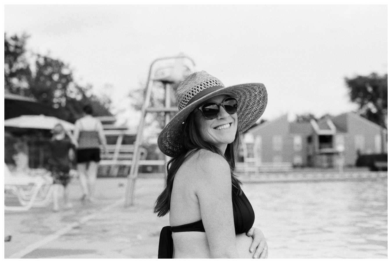 lily glass | los angeles maternity session in film