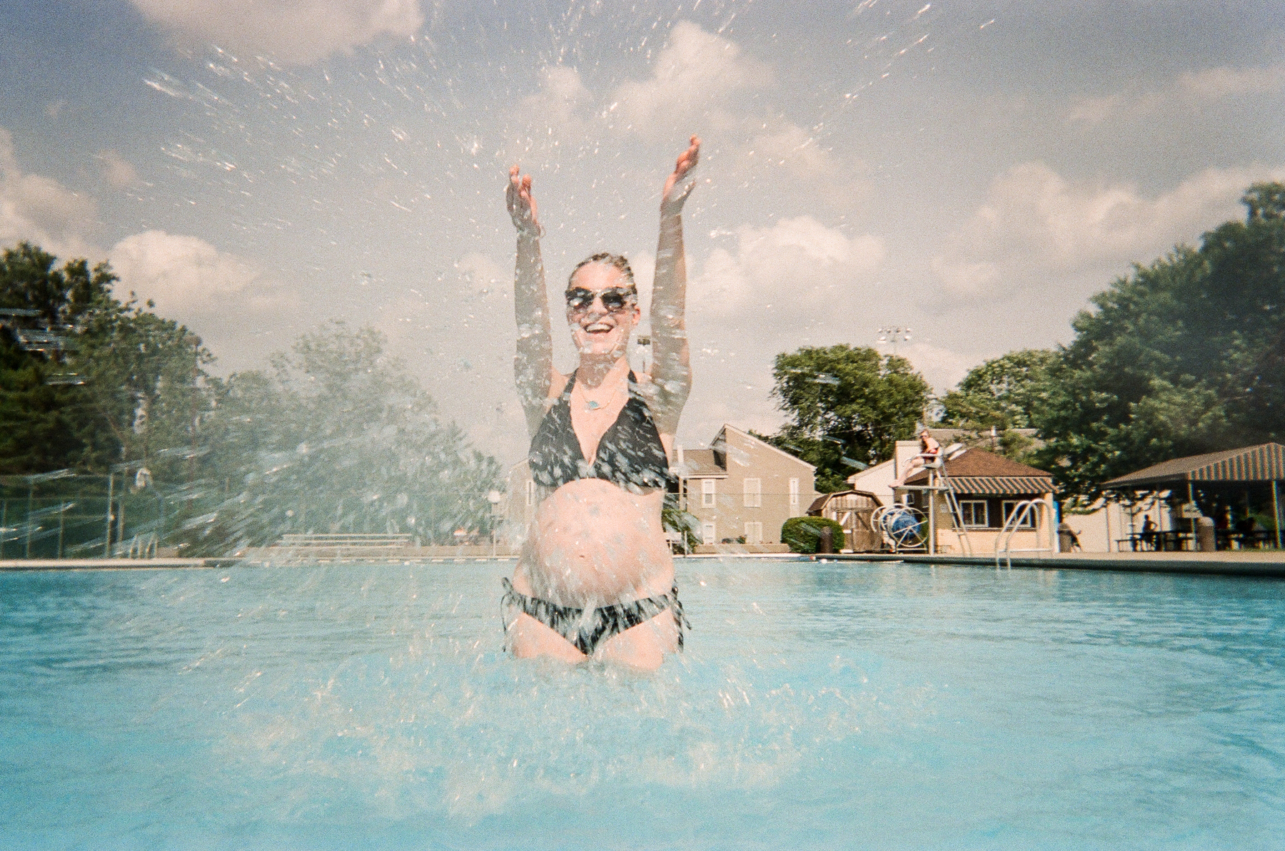 lily glass | los angeles maternity session in film