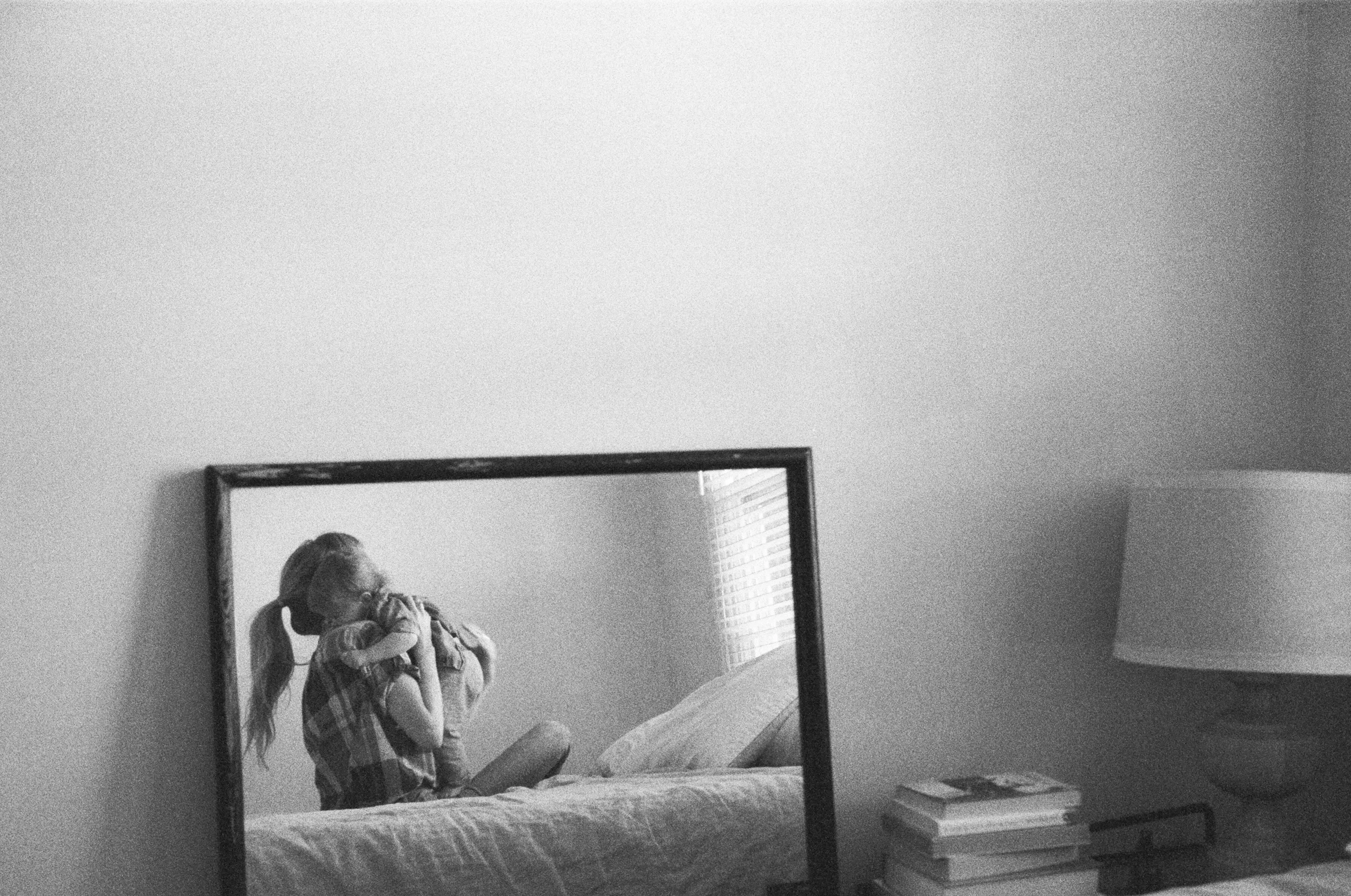 in home family portraits lily glass