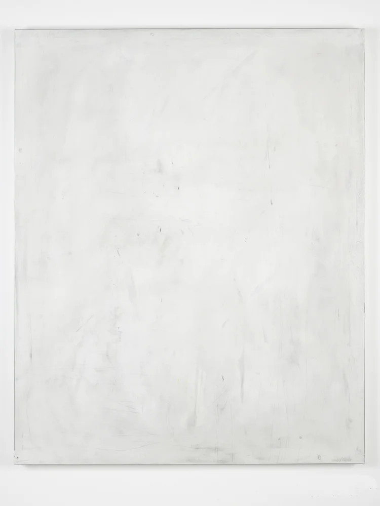 William 2012 Oil, sheetrock, joint compound, wood and corner bead 60 x 48 inches 