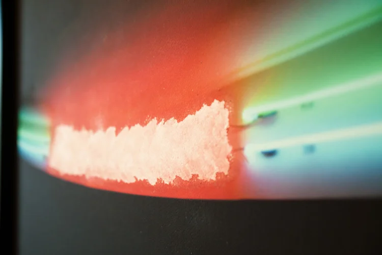 Zachary SusskindWet Light (Detail) 2011 Water on inkjet print 25 x 20 inches 