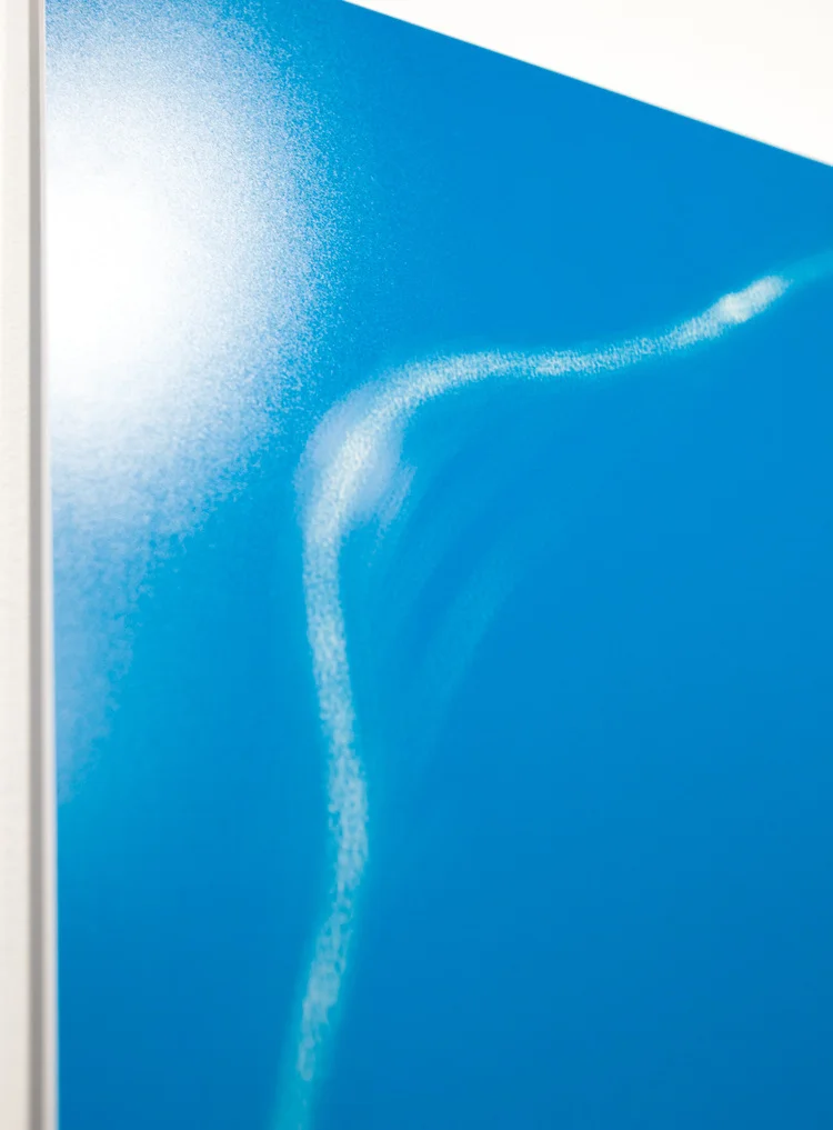 Alex Perweiler Subtracted Shape (Detail) 2011 Rubbed traditional c-print 30 x 40 inches